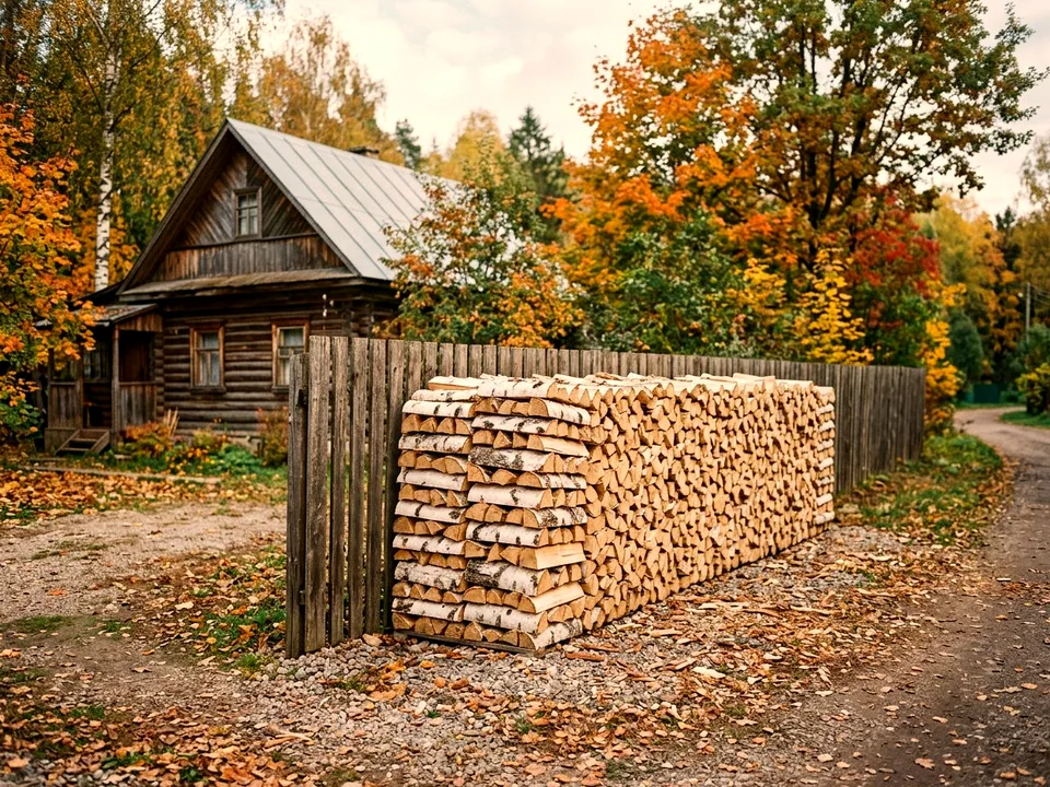 Дуб + укладка в дровник, Йошкар-Ола, улица Каминная, 44К